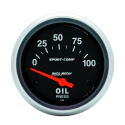 Oljetrycksmätare 66.7mm 100PSI (Elektrisk) SPORT-COMP