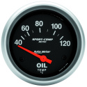 Oljetempmätare 66.7mm 40-120ºC (Elektrisk) SPORT-COMP