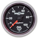 Oljetrycksmätare 52mm 100PSI (Mekanisk) SPORT-COMP II