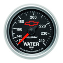 Vattentempmätare 52mm 120-240ºF (Mekanisk) GM CHEVY Svart