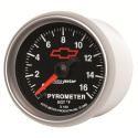 EGT-mätare 52mm 1600ºF (Digital Stepper-motor) GM CHEVY Svart