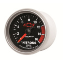 Lustgasmätare (Tryck) 52mm 1600PSI (Digital Stepper-motor) GM CHEVY Svart