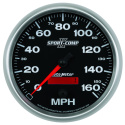 Hastighetsmätare 127mm 160MPH (Elektrisk) Programerbar SPORT-COMP II