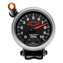 Varvräknare 100mm 10 000 RPM Stående Med Shiftlight GM CHEVY Svart