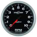 Varvräknare 127mm 10 000 RPM In-Dash SPORT-COMP II