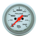 Oljetempmätare 52mm 100-340ºF (Digital Stepper-motor) Ultra-Lite