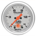 Bränsletrycksmätare 52mm 15PSI (Digital Stepper-motor) Ultra-Lite