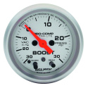 Laddtrycksmätare 52mm 30IN HG / 15PSI (Stepper-motor) Ultra-Lite