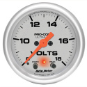 Voltmätare 52mm 18V (Digital Stepper-motor) Ultra-Lite