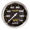 Hastighetsmätare 127mm 140MPH GPS CARBON FIBER