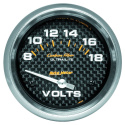 Voltmätare 66.7mm 18V (Elektrisk) CARBON FIBER