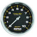 Varvräknare 127mm 10K RPM IN-DASH CARBON FIBER