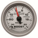 Laddtrycksmätare 52mm 30IN HG / 20PSI (Mekanisk) ULTRA-LITE II