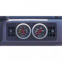 Mätarhållare Panel Med LuftUtblås Dubbel 66.7mm (Svart) MUSTANG 87-93 FOX Autometer