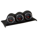 Mätarhållare \'\'Direct-fit\'\' Trippel 52.4mm WRANGLER JK 07-10 Autometer
