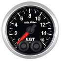 EGT-mätare 52mm 1600ºF (Digital Stepper-motor) ELITE