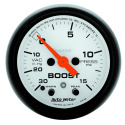 Laddtrycksmätare 52mm 30 IN HG / 15PSI (Digital Stepper-motor) PHANTOM