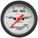 Avgastrycksmätare 52mm 100PSI (Digital Stepper-motor) PHANTOM