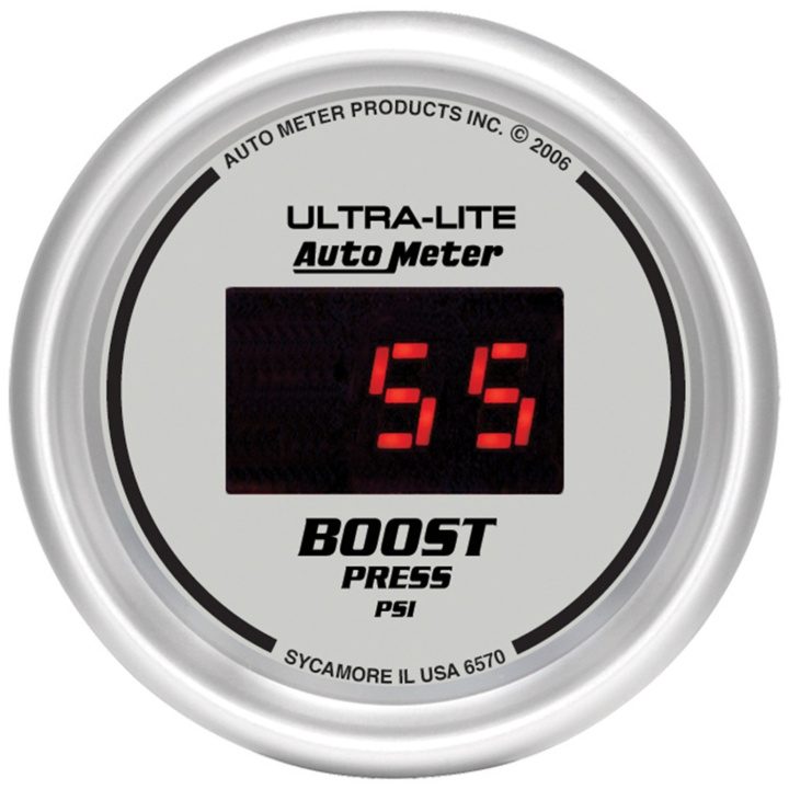 atm6570 Laddtrycksmätare 52mm 60PSI Ultra-Lite Digital