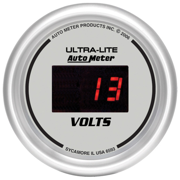 atm6593 Voltmätare 52mm 18V Ultra-Lite Digital