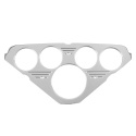 Mätarhållare Panel CHEVY TRUCK 55-59 1 X 79.3mm 4 X 52.4mm BILLET Autometer