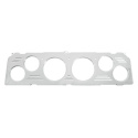 Mätarhållare Panel CHEVY TRUCK 64-66 2 X 79.3mm 4 X 52.4mm BILLET Autometer