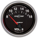 Voltmätare 66.7mm 18V (Elektrisk) SPORT-COMP II