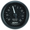 Laddtrycksmätare 52mm 30INHG / 20PSI (Mekanisk) GT