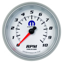 Varvräknare 87mm 10 000 RPM In-Dash Vit MOPAR