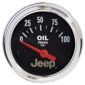 Oljetrycksmätare 52mm 100PSI (Elektrisk) JEEP