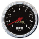 Varvräknare 87mm 8000 RPM In-Dash JEEP