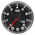 Varvräknare 52mm 8000 RPM IN-DASH SPEK-PRO