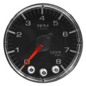 Varvräknare 52mm 8000 RPM IN-DASH SPEK-PRO