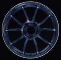 Advan Racing RZ-F2 18x9,5 +45 5-120 Racing Titan Blå & Ring Fälg