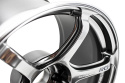 Advan RG-4 18x7.5 +47 5x112 Racing Hyper Black & Svarvad Kant Fälg