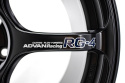 Advan RG-4 18x8.5 +44 5x114.3 Blanksvart Fälg