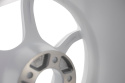 Advan RG-4 18x9 +35 5x114.3 Racing Vit & Svarvad Kant Fälg
