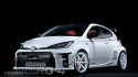 Advan RG-4 18x9 +35 5x114.3 Racing Vit & Svarvad Kant Fälg