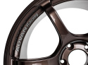Advan RG-4 18x9.5 +45 5x114.3 Racing Brons Fälg