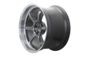 Advan R6 20x9 +48mm 5-112 Machining & Racing Hyper Svart Fälg