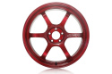 Advan R6 20x10,5 +24mm 5-114,3 Racing Candy Red Fälg