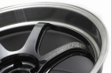 Advan R6 20x11 +5mm 5-114,3 Machining & Svart Coating Graphite Fälg