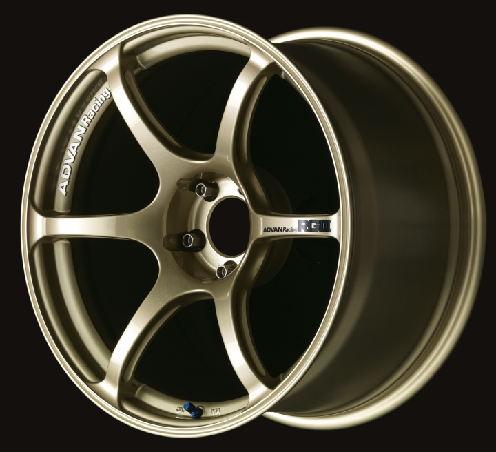 avnYAR8L15EZ Advan RGIII 18x10,5 +15 5-114,3 Racing Guld Metallic Fälg