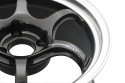 Advan RG-D2 15x7,0 +30 4-100 Machining & Svart Gunmetallic Fälg