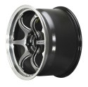 Advan RG-D2 15x7,0 +42 4-100 Machining & Racing Hyper Svart Fälg