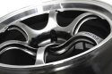 Advan RG-D2 15x7,0 +42 4-100 Machining & Racing Hyper Svart Fälg