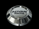 Advan 63mm Låg Centrumkåpa - Krom