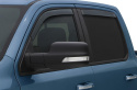 RAM 1500 Incl. TRX Crew Cab 2019+ Röktonade Vindavvisare (Set med 4st) (In-channel) AVS
