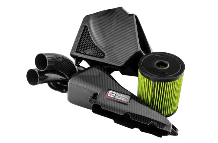 Audi RS6 / RS7 C7 4.0T S-FLO Kolfiber Luftfilterkit V2 AWE Tuning i gruppen Välj bilmodell / Audi / A6 - S6 - RS6 (C7) 2011-2018 / Tuning hos DDESIGN Scandinavia AB (awe2660-15012)