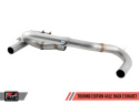 BMW F3X 340i Touring Edition Axle Back Exhaust -- Diamond Black Tips (90mm) AWE Tuning